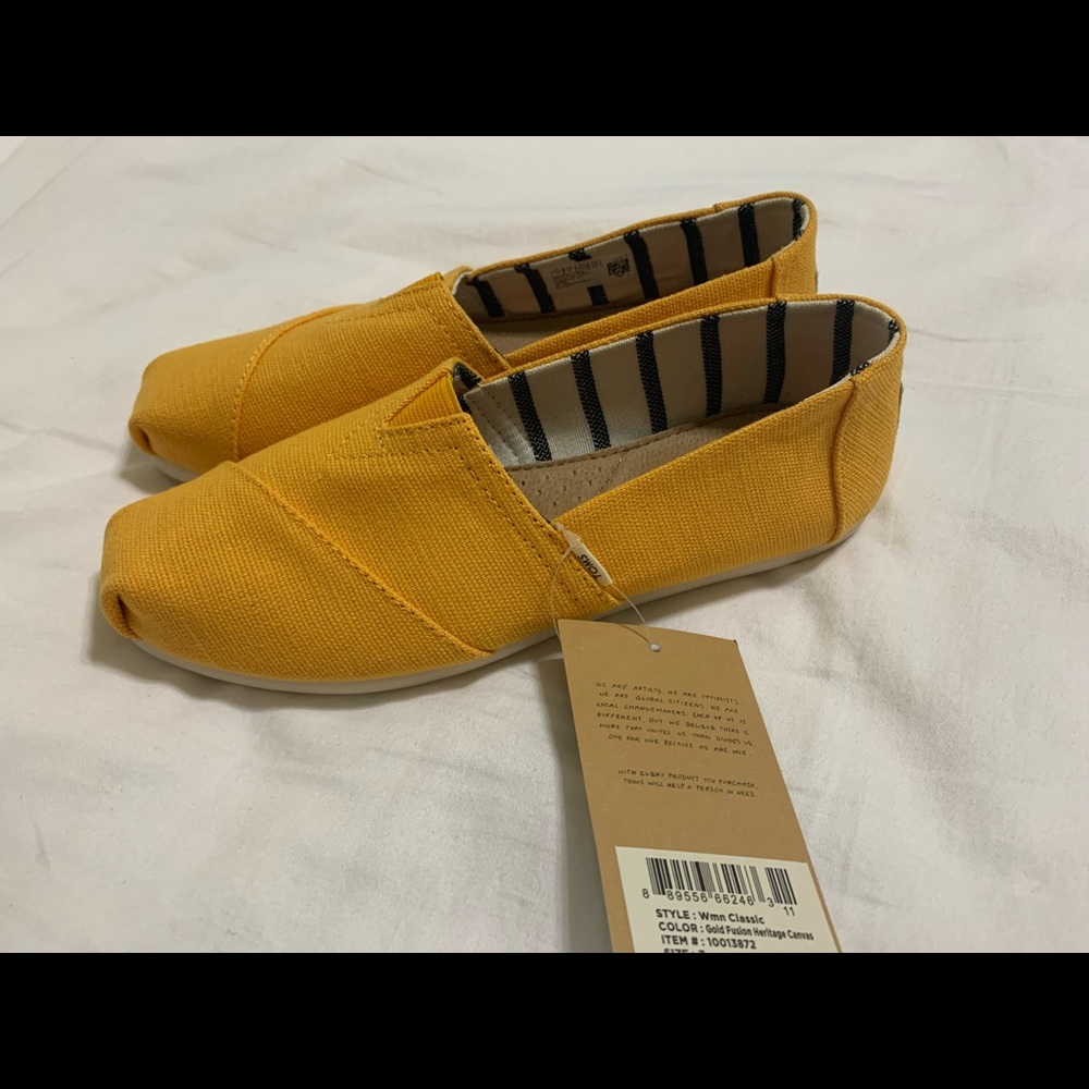 TOMS - Classic Gold Fusion Heritage Canvas.